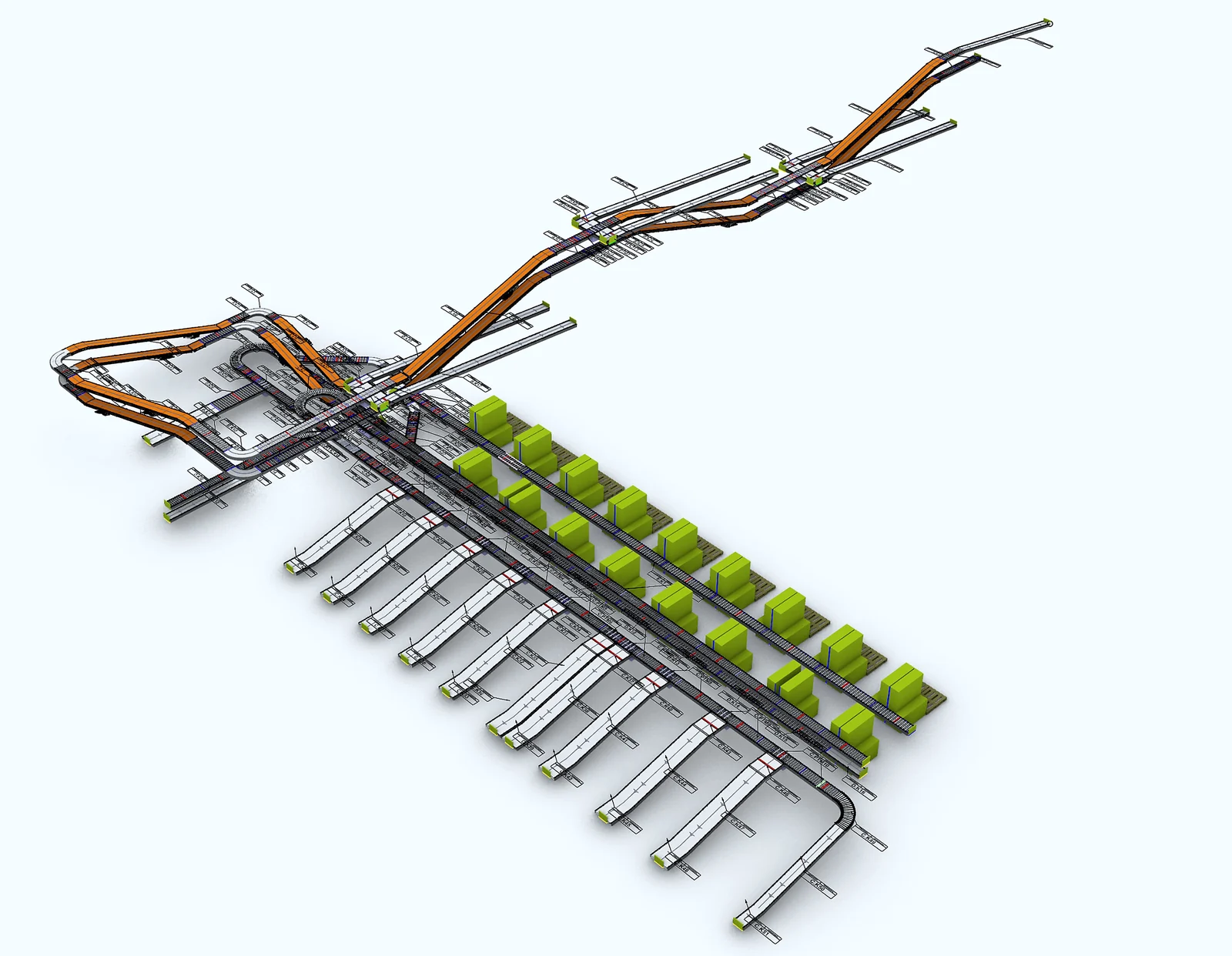 E-commerce fulfilment centre