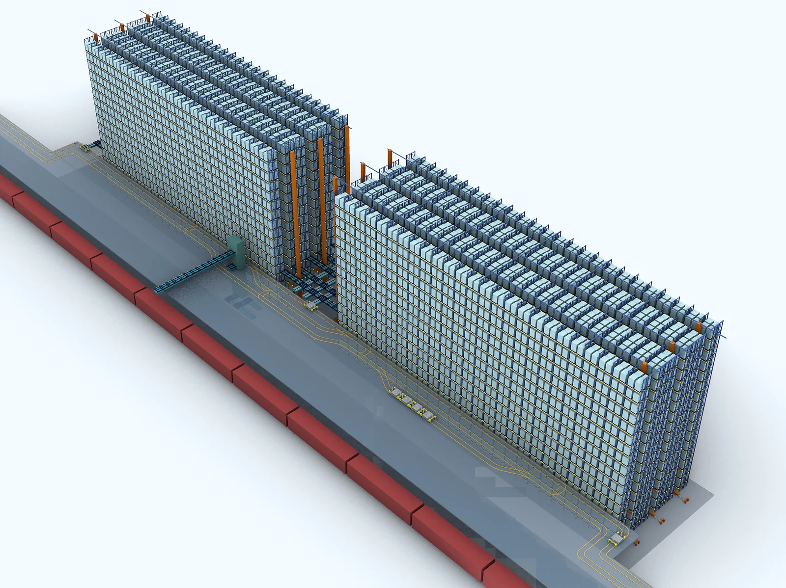 Industrial manufacturing warehouse