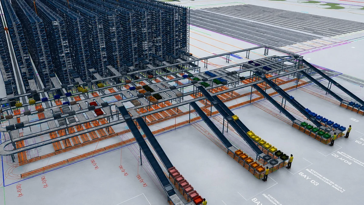 Warehouse software and digital models